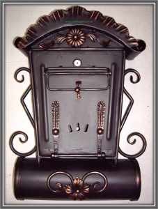 Wrought Iron Metal Letterboxes