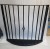 Spen Curved Wrought Iron Metal Balcony / Balconette