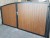 Arched Metal Driveway Gate With Aluminium Infill