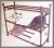 9 Pair Wrought Iron Metal Shoe Rack