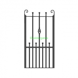 Spen Wrought Iron Metal Side Gate