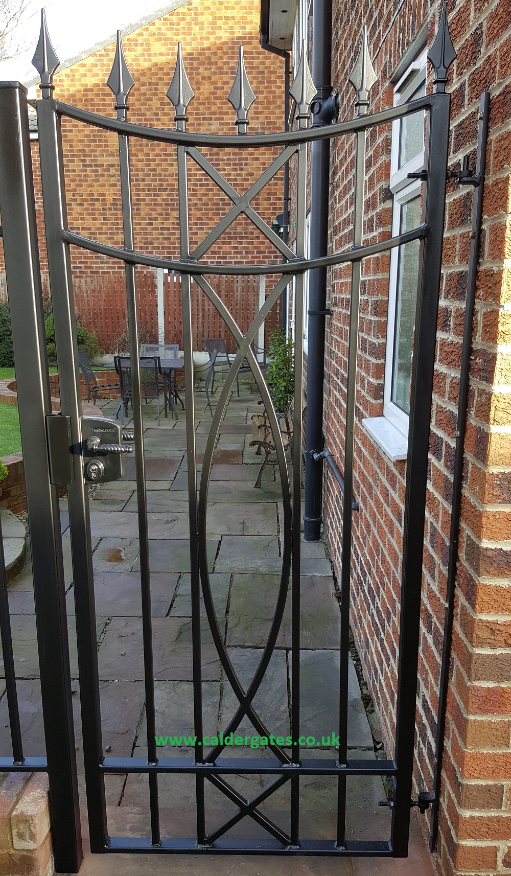 Appleby Metal Side Gate With Lock