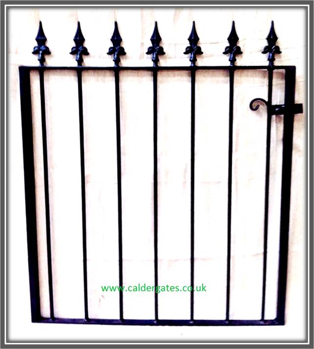 tall metal gate