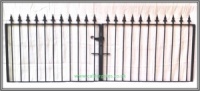 Brook Wrought Iron Driveway Gate