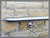 Stainless Steel Handrail - 117cm long (46inches) - CLEARANCE