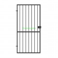 Wrought Iron Metal Security Gate With Keyed Lock