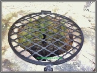 Handmade Wrought Iron Metal Well Cover